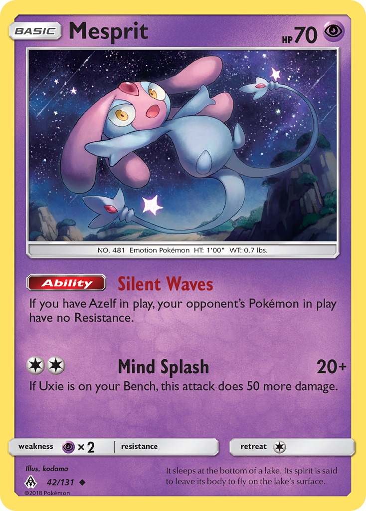 Mesprit (42/131) [Sun & Moon: Forbidden Light] | Enigma On Main