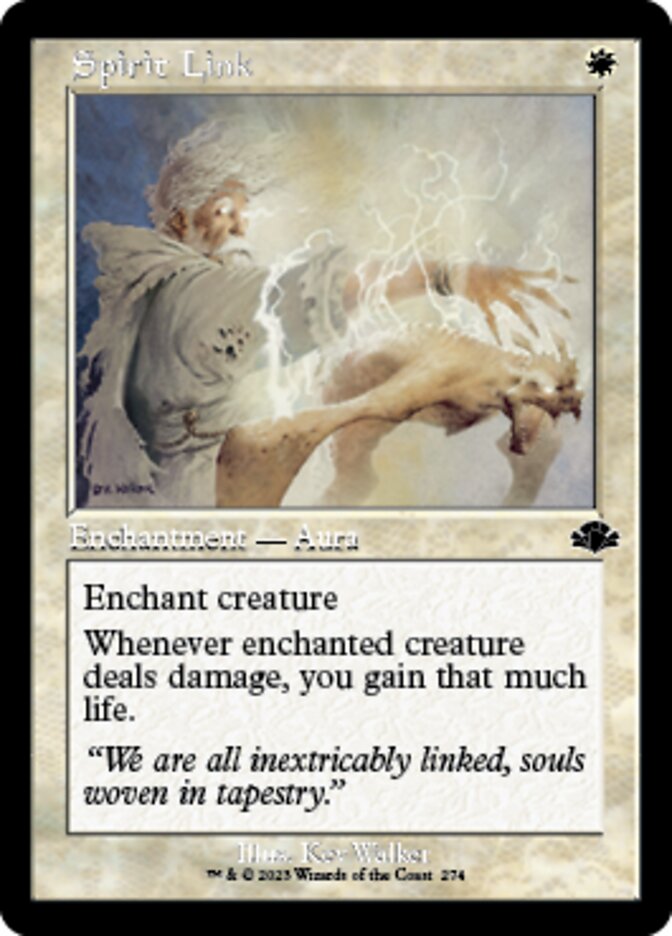 Spirit Link (Retro) [Dominaria Remastered] | Enigma On Main