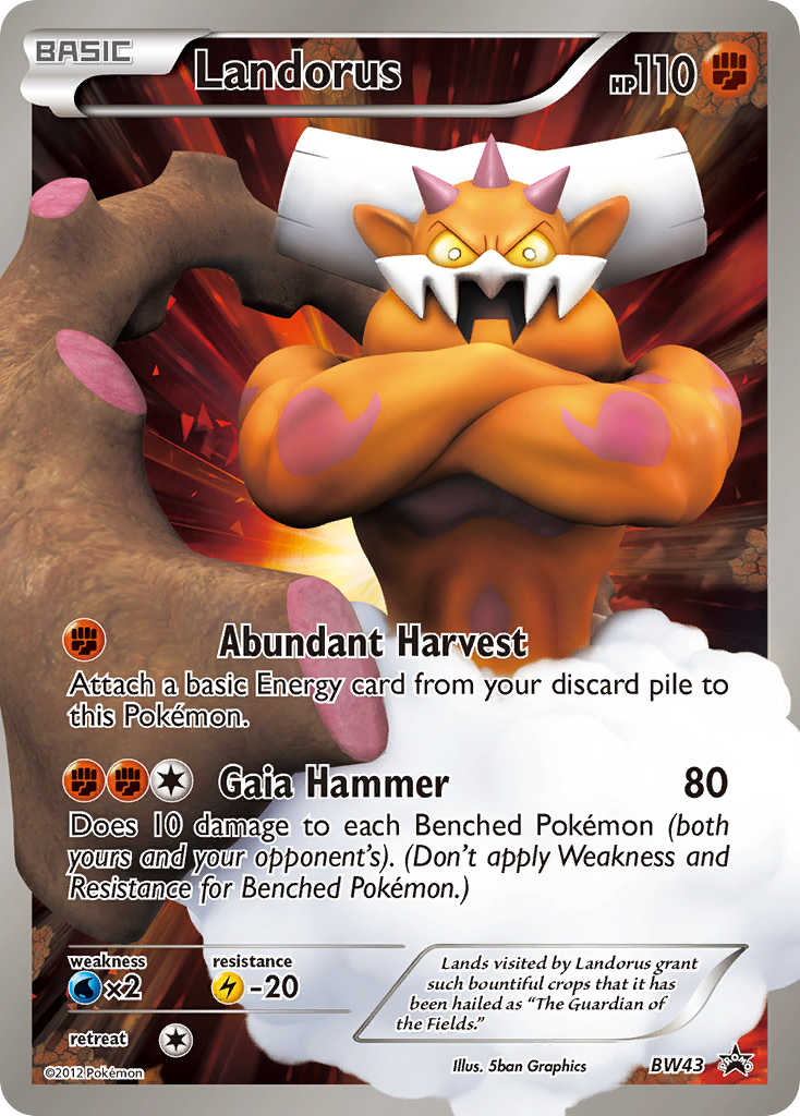 Landorus (BW43) [Black & White: Black Star Promos] | Enigma On Main