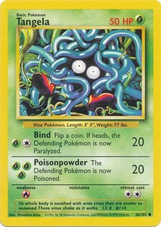 Tangela (66/102) [Base Set Unlimited] | Enigma On Main