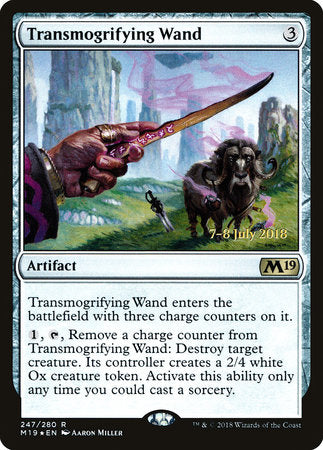 Transmogrifying Wand [Core Set 2019 Promos] | Enigma On Main