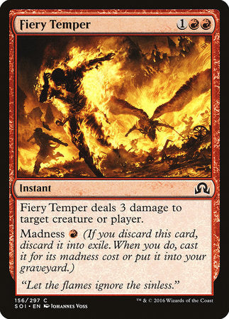 Fiery Temper [Shadows over Innistrad] | Enigma On Main