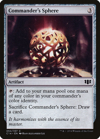 Commander's Sphere [Commander 2014] | Enigma On Main