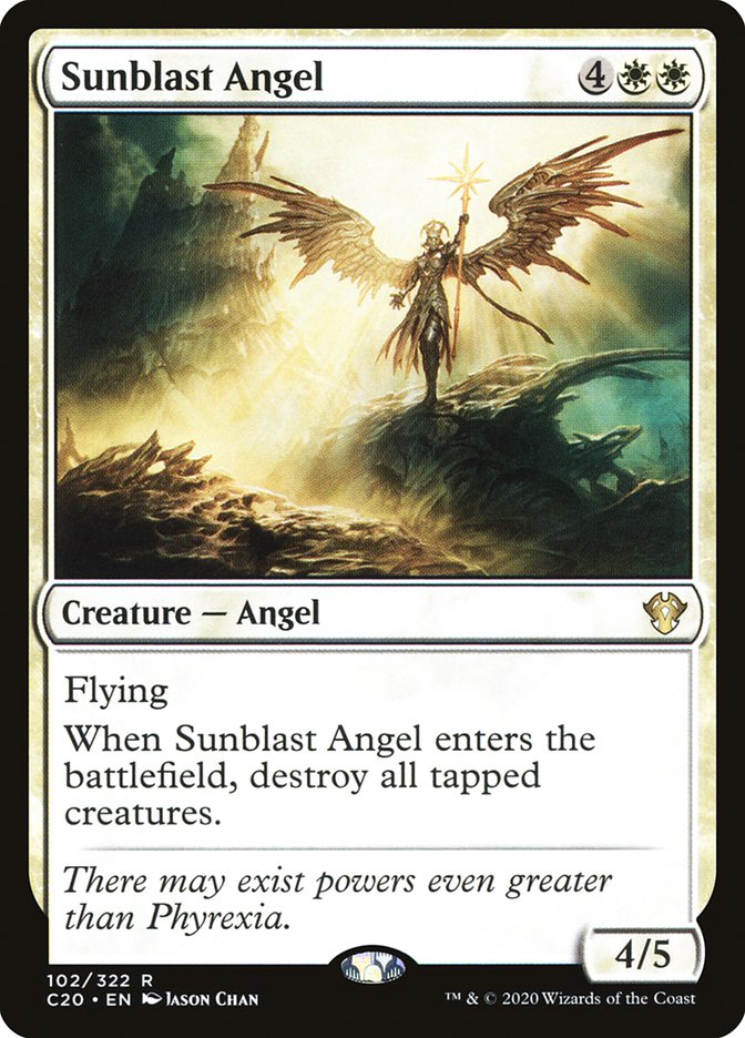 Sunblast Angel [Commander 2020] | Enigma On Main