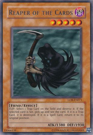 Reaper of the Cards [LOB-EN071] Rare | Enigma On Main