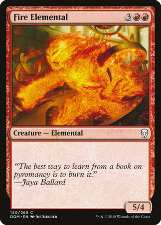 Fire Elemental [Dominaria] | Enigma On Main