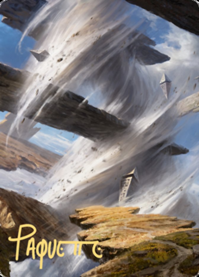 Plains 2 Art Card (Gold-Stamped Signature) [Zendikar Rising Art Series] | Enigma On Main