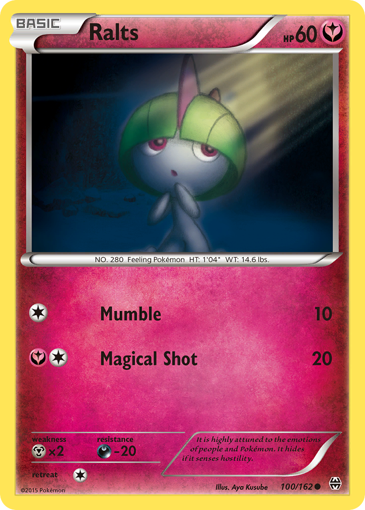 Ralts (100/162) [XY: BREAKthrough] | Enigma On Main