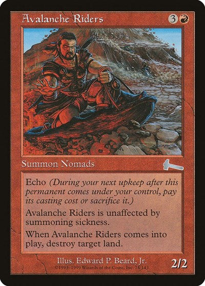 Avalanche Riders [Urza's Legacy] | Enigma On Main