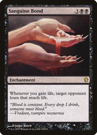 Sanguine Bond [Commander 2013] | Enigma On Main