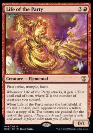 Life of the Party (Promo Pack) [Streets of New Capenna Commander Promos] | Enigma On Main