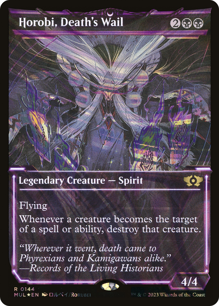 Horobi, Death's Wail (Halo Foil) [Multiverse Legends] | Enigma On Main