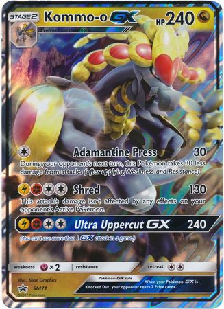 Kommo-o GX (SM71) (Jumbo Card) [Sun & Moon: Black Star Promos] | Enigma On Main