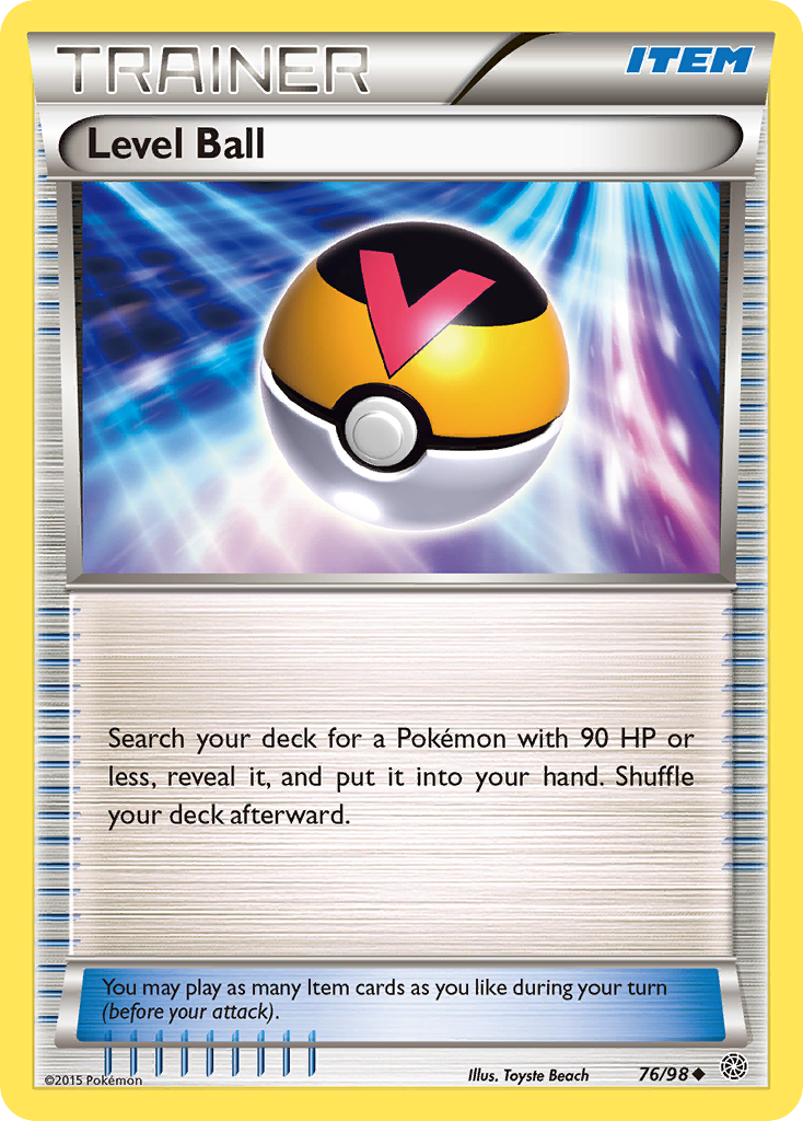 Level Ball (76/98) [XY: Ancient Origins] | Enigma On Main