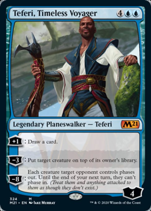 Teferi, Timeless Voyager [Core Set 2021] | Enigma On Main