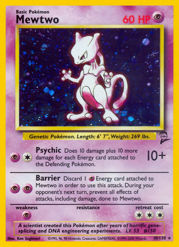 Mewtwo (10/130) [Base Set 2] | Enigma On Main