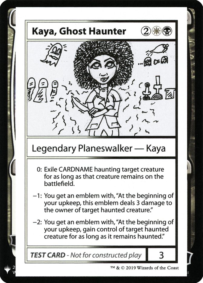 Kaya, Ghost Haunter [Mystery Booster Playtest Cards] | Enigma On Main