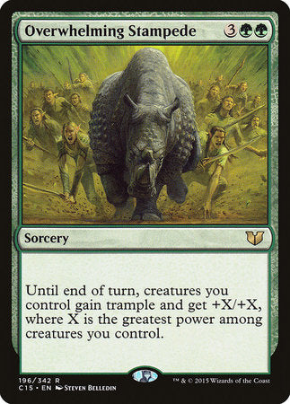 Overwhelming Stampede [Commander 2015] | Enigma On Main