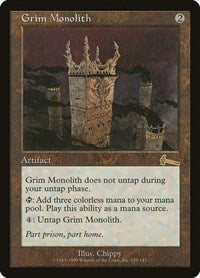 Grim Monolith [Urza's Legacy] | Enigma On Main