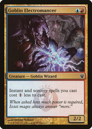 Goblin Electromancer [Duel Decks: Izzet vs. Golgari] | Enigma On Main