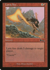 Lava Axe [Urza's Legacy] | Enigma On Main