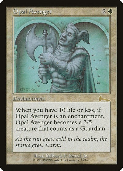 Opal Avenger [Urza's Legacy] | Enigma On Main