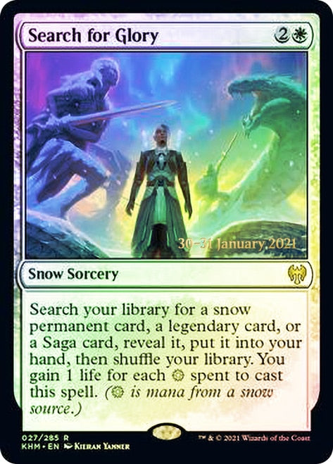 Search for Glory  [Kaldheim Prerelease Promos] | Enigma On Main