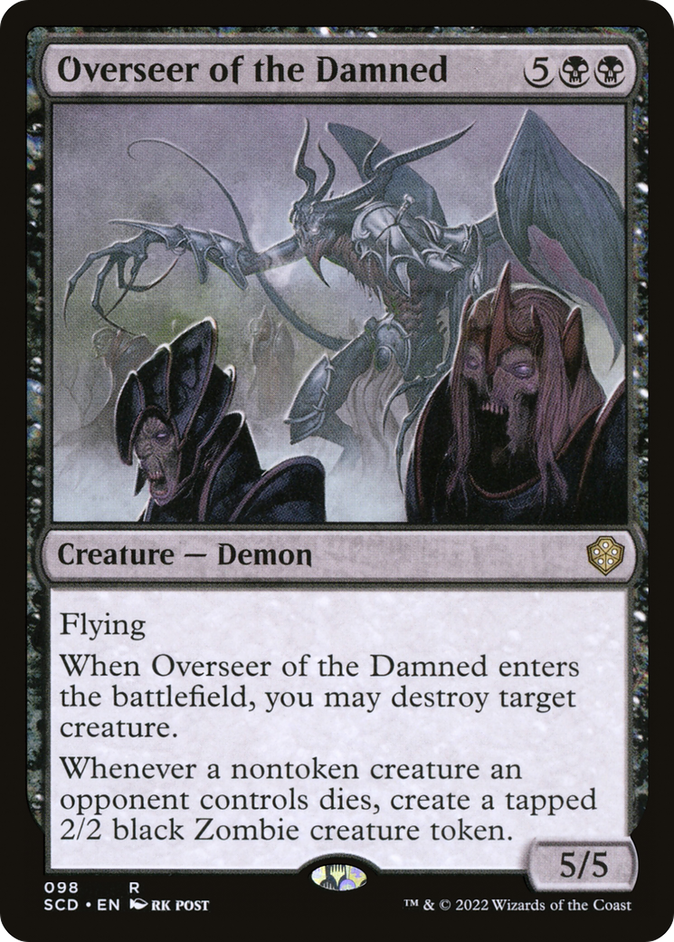 Overseer of the Damned [Starter Commander Decks] | Enigma On Main