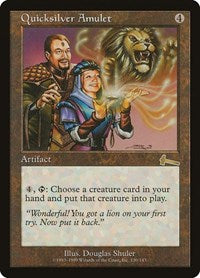 Quicksilver Amulet [Urza's Legacy] | Enigma On Main