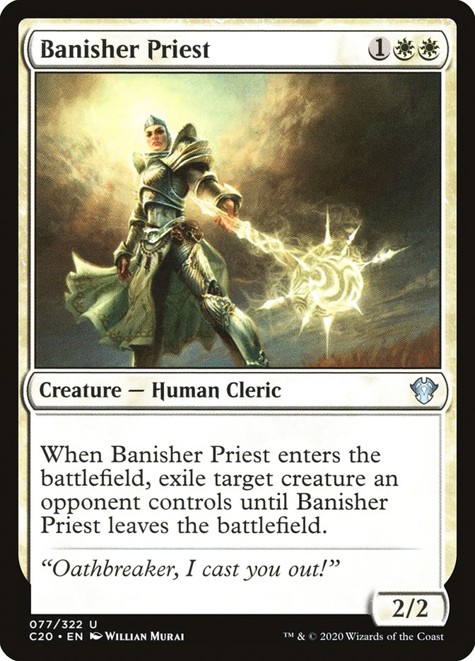 Banisher Priest [Commander 2020] | Enigma On Main