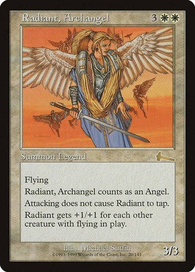 Radiant, Archangel [Urza's Legacy] | Enigma On Main