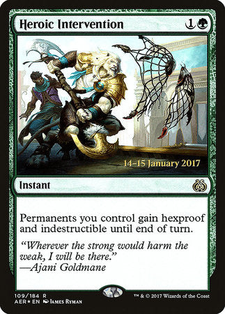 Heroic Intervention [Aether Revolt Promos] | Enigma On Main