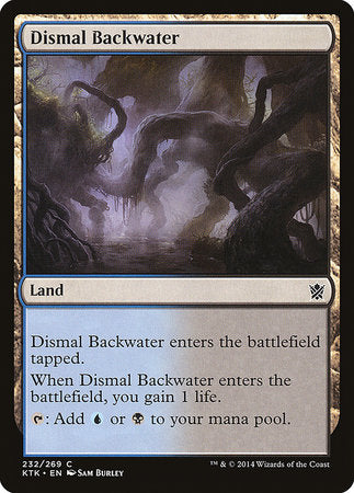 Dismal Backwater [Khans of Tarkir] | Enigma On Main