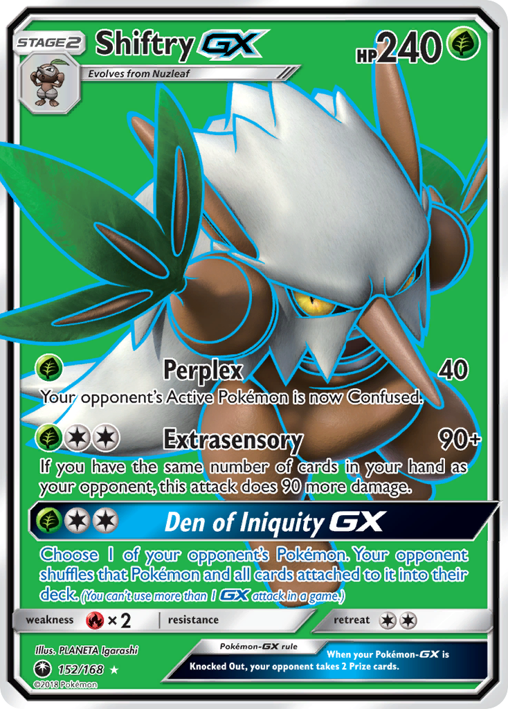 Shiftry GX (152/168) [Sun & Moon: Celestial Storm] | Enigma On Main