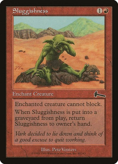 Sluggishness [Urza's Legacy] | Enigma On Main