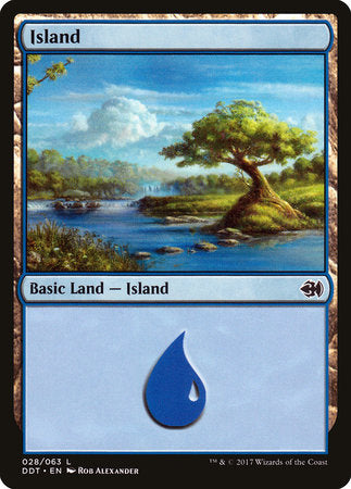 Island [Duel Decks: Merfolk vs. Goblins] | Enigma On Main