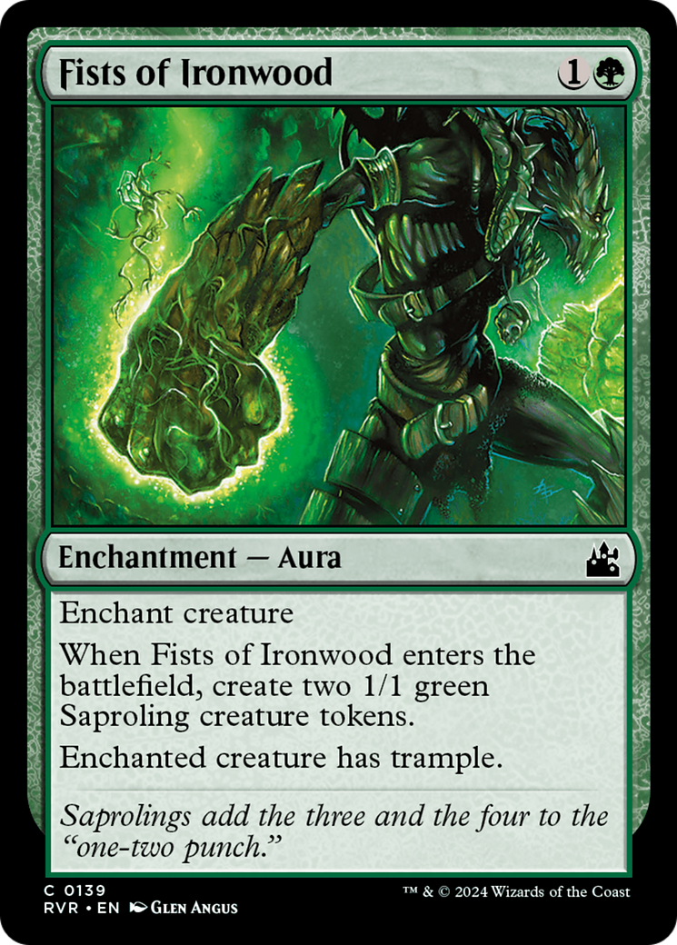 Fists of Ironwood [Ravnica Remastered] | Enigma On Main