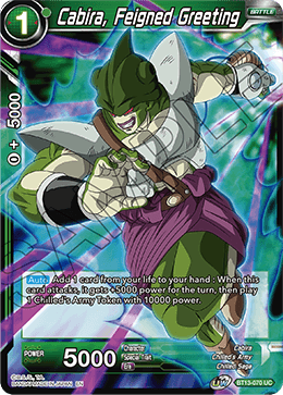 Cabira, Feigned Greeting (Uncommon) [BT13-070] | Enigma On Main