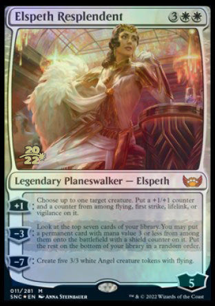 Elspeth Resplendent [Streets of New Capenna Prerelease Promos] | Enigma On Main