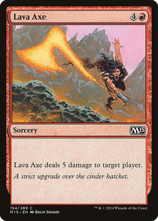 Lava Axe [Magic 2015] | Enigma On Main