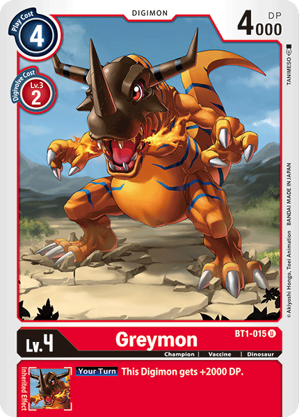 Greymon [BT1-015] [Release Special Booster Ver.1.0] | Enigma On Main