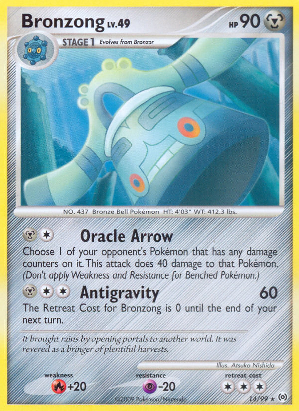 Bronzong (14/99) [Platinum: Arceus] | Enigma On Main