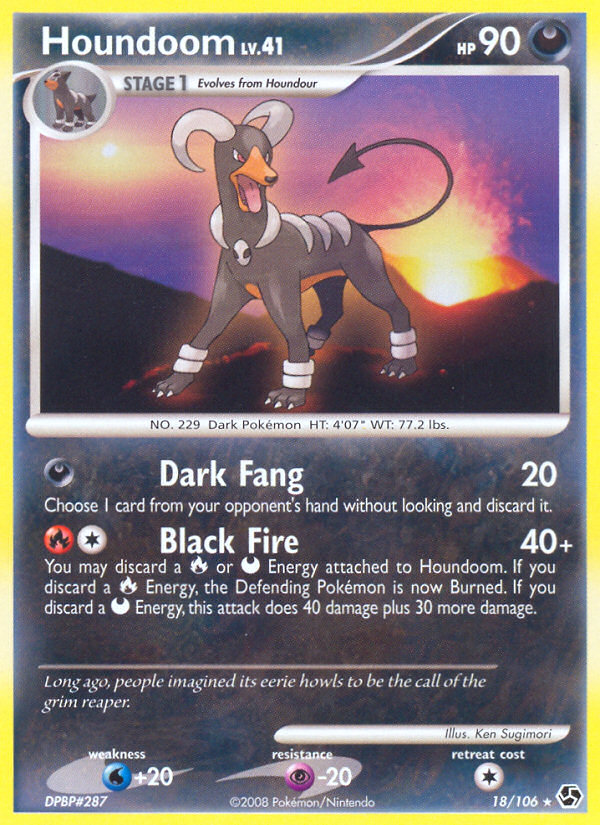 Houndoom (18/106) [Diamond & Pearl: Great Encounters] | Enigma On Main