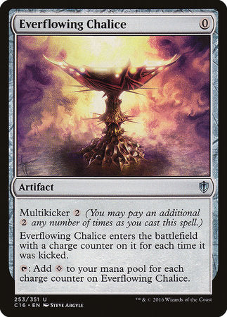 Everflowing Chalice [Commander 2016] | Enigma On Main