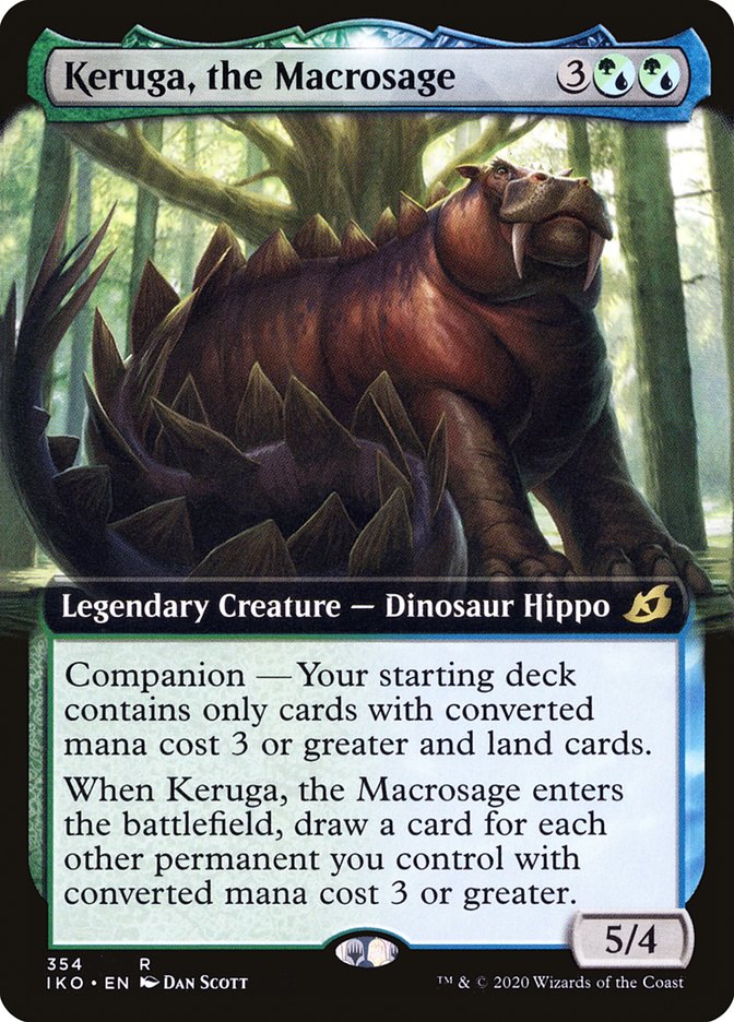 Keruga, the Macrosage (Extended Art) [Ikoria: Lair of Behemoths] | Enigma On Main