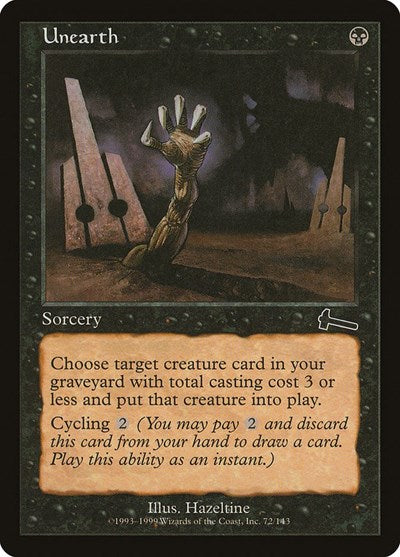 Unearth [Urza's Legacy] | Enigma On Main