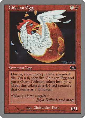 Chicken Egg [Unglued] | Enigma On Main