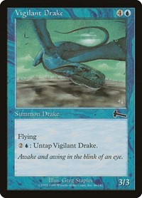 Vigilant Drake [Urza's Legacy] | Enigma On Main