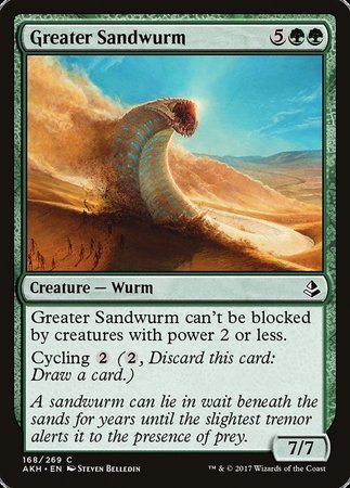 Greater Sandwurm [Amonkhet] | Enigma On Main