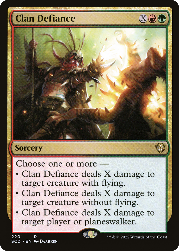 Clan Defiance [Starter Commander Decks] | Enigma On Main